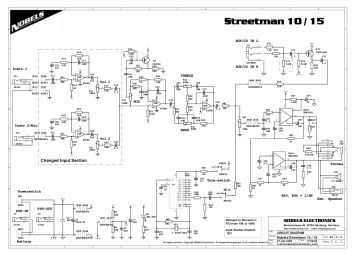 Nobels SM15 schematic circuit diagram
